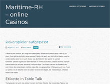 Tablet Screenshot of maritime-rh.com